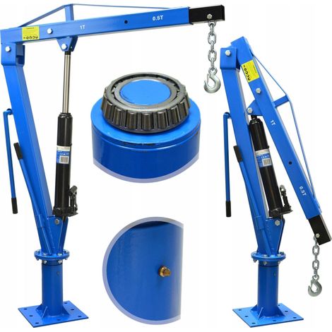 Geko Elevador hidráulico gato 1000 kg brazo extensible (1/3)