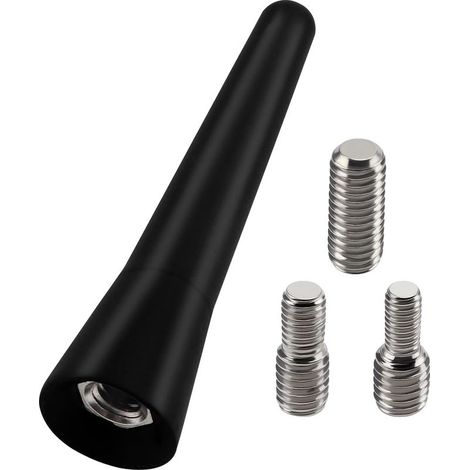 Antenne miniature courte de 6,5 cm pour voiture, avec 3 vis M4, M5, M6, pour la réception radio FM, AM. (1/5)