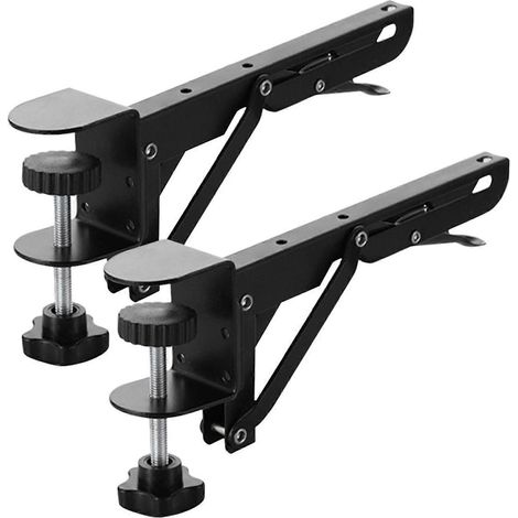 Support de clavier d'ordinateur pliable en 4 parties, bras de support pour clavier, support pliable pour ordinateur portable et écran (1/5)