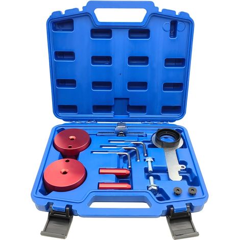 Kit di strumenti per la fasatura dell'albero a camme del motore, compatibile con il motore Ford 2.0 Ecoblue TDCi, strumenti per la fasatura del motore diesel, OEM 303-1643, 303-1650, 303
