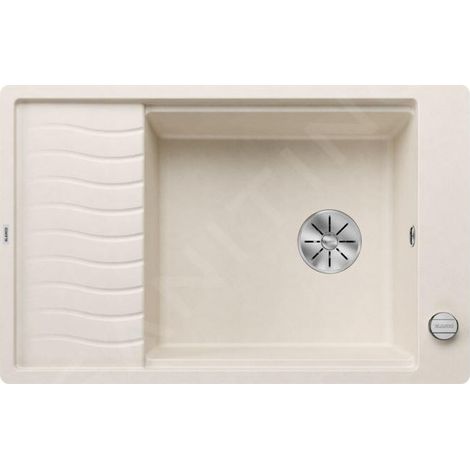 Blanco Elon XL 6 - Évier en silgranit, 770x490 mm, avec commande de vidage et accessoires, InFino, blanc doux 527071 (1/4)