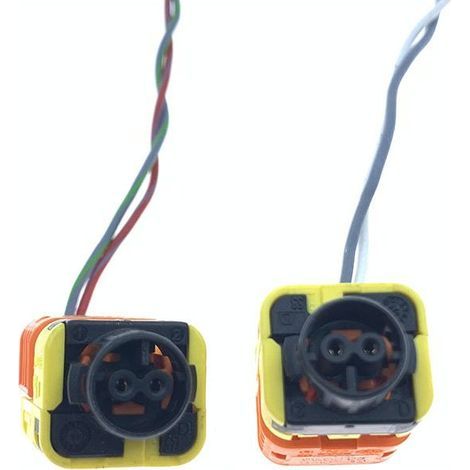 Compatible avec les véhicules Ford, Wuling, Volkswagen et Audi, ce connecteur de capteur de collision est destiné à la prise du siège passager – JB2159-2P