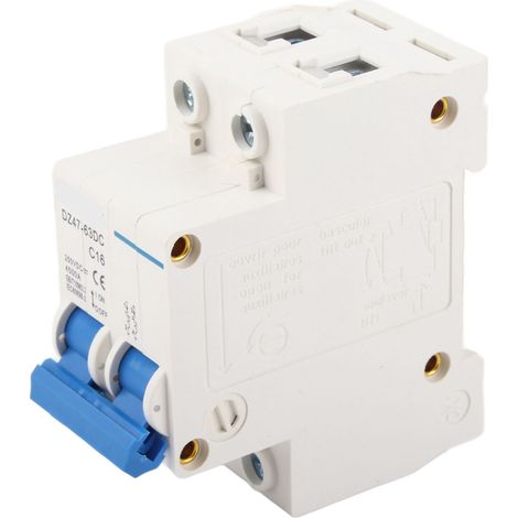 Leitungsschutzschalter für DIN-Schienenmontage, Niederspannungs-Elektrogeräte, 2-polig, DC 250 V, DZ47 63DC (1/5)