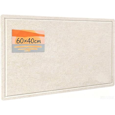 Felt Notice Board 60 x 40 cm Foldable and Self Adhesive (1/5)