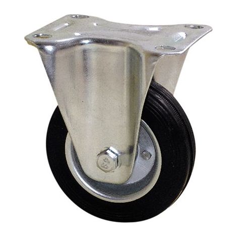 Roulette industrielle Fixe Guitel Hervieu, Acier galvanisé, Ø 125mm, 125kg ( Prix pour 1 )