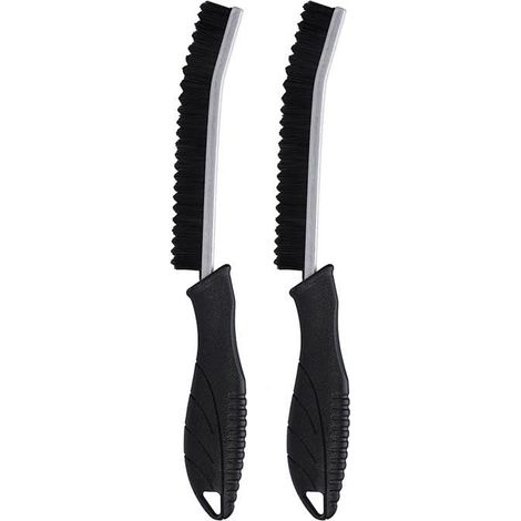 Brosse Joint Carrelage, Brosse Salle de Bain Nettoyage, Brosse de Nettoyage à Poils Durs pour Rainure Fenetre, Salle de Bain, Toilettes, Cuisine (1/5)