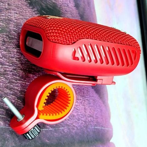 Enceinte Bluetooth - - Portable - Imperméable - Radio FM - Double appairage Rouge (1/3)