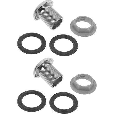 Support de douche réglable UKCOCO en plastique pour bac à shampoing (lot de 2) avec support mural pour pommeau de douche (1/5)