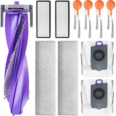 AQUATECHNICK - kit d'accessoires pour NARWAL Flow 2 — brosses principales, latérales et filtres, rendement de nettoyage durable (1/5)