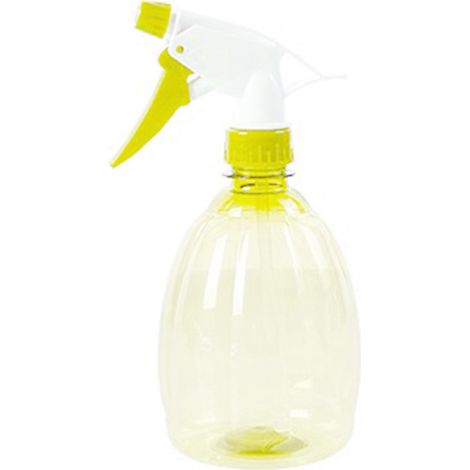 Pulvérisateur à main ABS transparent Buse réglable anti-fuite Design citrouille jaune léger pour jardin nettoyage arrosage (1/2)