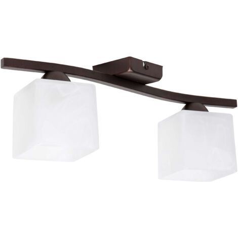 Plafonnier suspendu, plafonnier, 2x60W, LED (1/5)