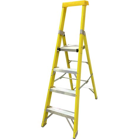 Escabeau RS PRO en Fibre de verre 4 marches ( Prix pour 1 )