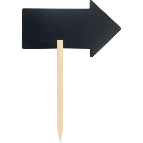 Silhouette ardoise signe ''flèche'' - Securit