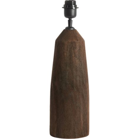 Light & Living - lámpara de mesa - Trapani - marrón - madera -