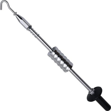 Martello scorrevole con gancio Estrattore per ammaccature per auto Martello scorrevole Strumento di riparazione 63 cm Acciaio al carbonio 020004321 (1/5)