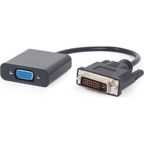 Adaptador DVI a VGA GEMBIRD A-DVID-VGAF-01 Negro