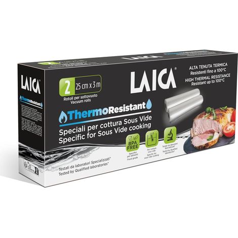 Rouleaux sous vide pour cuisson sous vide et conservation des aliments, plastique (1/5)