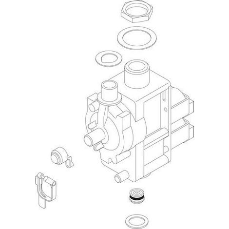 Ersatzteil 8738717480 Gasarmatur von BOSCH - 8738717480 (1/2)