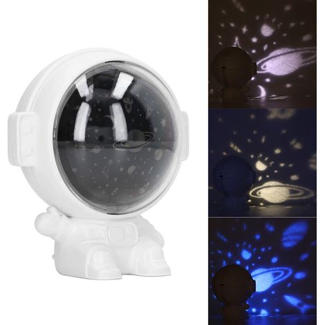 SJLERST Proiettore a LED effetto cielo stellato, lampada proiettore modello Astronauta, per la decorazione degli ambienti, lampada notturna per bambini, adulti, per le feste a casa (1/5)