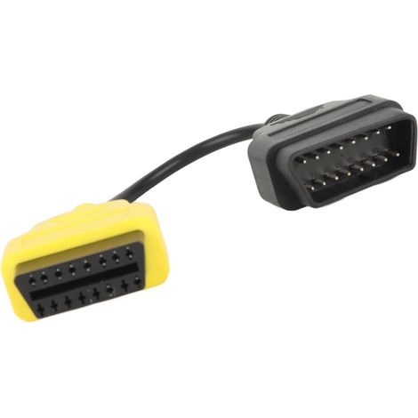 Connecteur OBD2 Adaptateur Outil Diagnostic pour Scanners Fiat, Remplacement Fiable, 16 Broches (1/5)