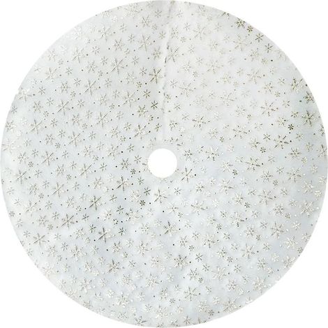 Tapis de sapin de Noël rond et tendance, grand format, pour décorations de Noël KLB (1/5)