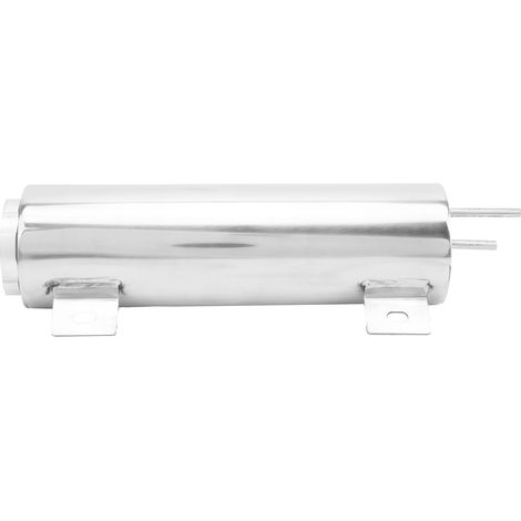 Réservoir d'expansion radiateur acier inoxydable poli avec supports boulons vis fournitures industrielles 3x10 (1/5)