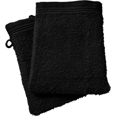 Gants de toilette (lot de 2) - COTON PUR - Spa Truffe - 15 x 21 cm - 400 g/m² - 100% coton (1/5)