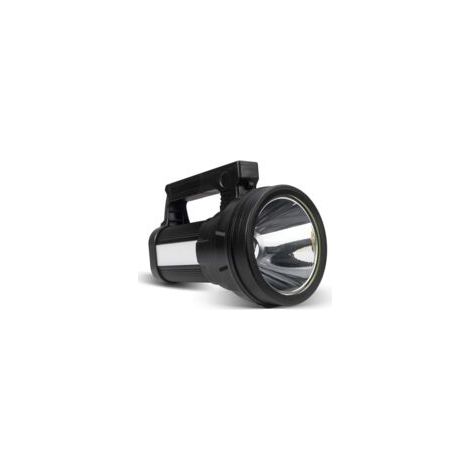 Torcia LED ricaricabile da 12000 mAh – 15000 lumen – Impermeabile IPX4 – Distanza del fascio luminoso di 800 m – Modalità di illuminazione per emergenze e campeggio