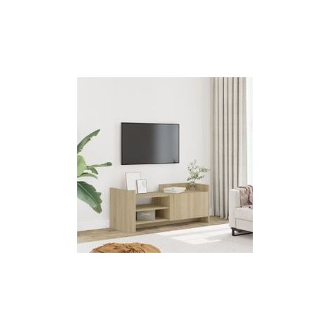 Meuble TV Chêne sonoma 100x35x40 Bois d'ingénierie (1/5)