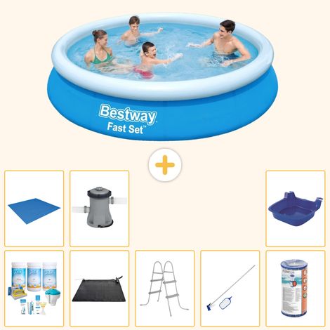 Bestway Bestway Fast Set Ronde - 366x76 cm - 9-pièces  S22000 (1/5)