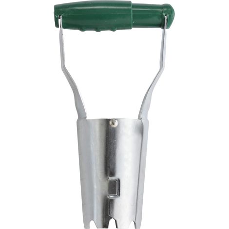 Automatischer Blumenzwiebelpflanzer, aufklappbares und abgestuftes Werkzeug aus Stahl mit Kunststoffgriff, geringes Gewicht von 0,4 kg, ideal für die Gartenarbeit und das Pflanzen von Blumenzwiebeln