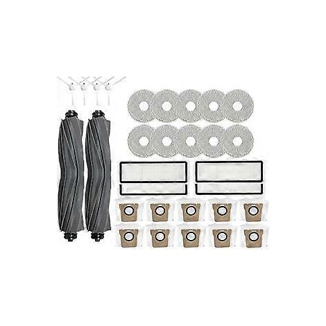 Pour Dreame L10S Ultra S10 Pro XIAOMI Mijia Omni 1S B101CN Robot X10+ Robot Aspirateur : Brosse latérale principale, Filtre HEPA, Chiffon de nettoyage (1/5)