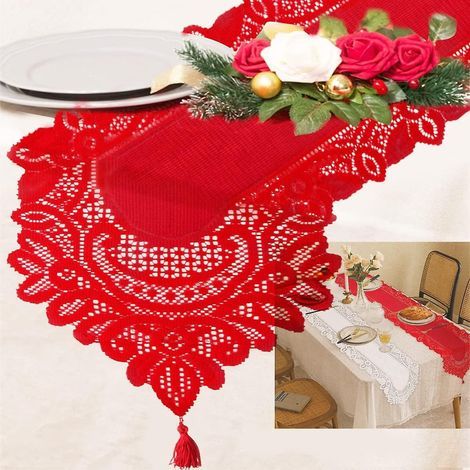 nappe Nol Chemin De Table En Coton Et Lin De Nol Dcoration De Table Nappe Lavable Pour Fte 28 X 270cm Nappe Noel (1/5)