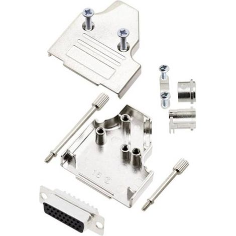 encitech MHDM35-15-HDS26-K 6355-0060-12 KIT connettori femmina SUB-D 180 ° Numero Poli (num): 26 Punte a saldare 1 KIT