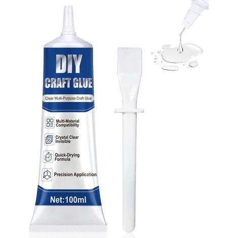 Liquid Glue for Creative Hobbies, Plastic Model Glue, 100 ml, Model Making Glue (1/5)