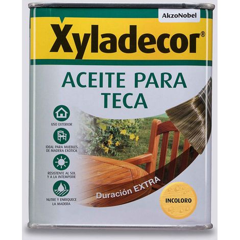 Olio per teak AkzoNobel Xyladecor 750 ml Incolore Mat (1/3)