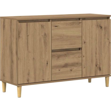 Sideboard/Anrichte/Buffet Artisan-Eiche 102x35x70 cm Holzwerkstoff LXWW210326 (1/5)