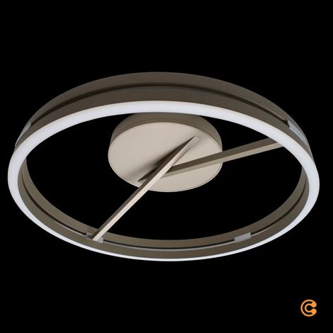 [GEBRAUCHT] B-Ware Paul Neuhaus Deckenleuchte Lampe Pure Loop Led Braun Innen Metall Cct Leuchte