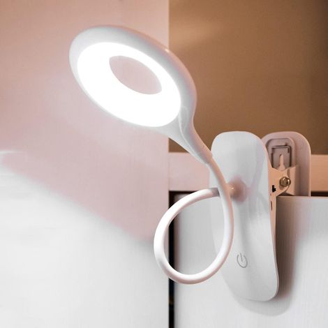 Lampe À Pince Enfant De Lecture Dimmable LED Lampes Clipslampe (1/5)