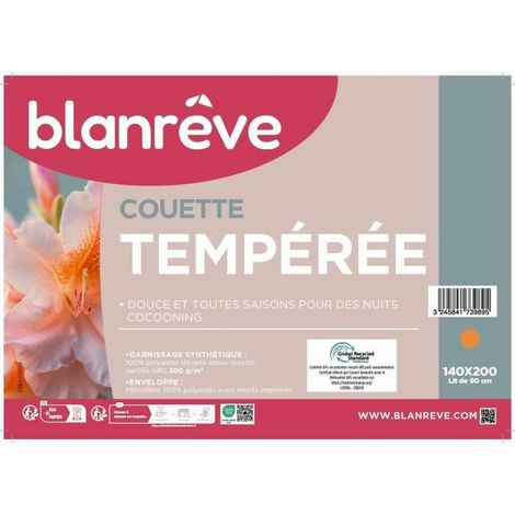 Couette - 140 x 200 cm - BLANREVE - Tempérée - 83g/m² - Motivi stampati (1/4)