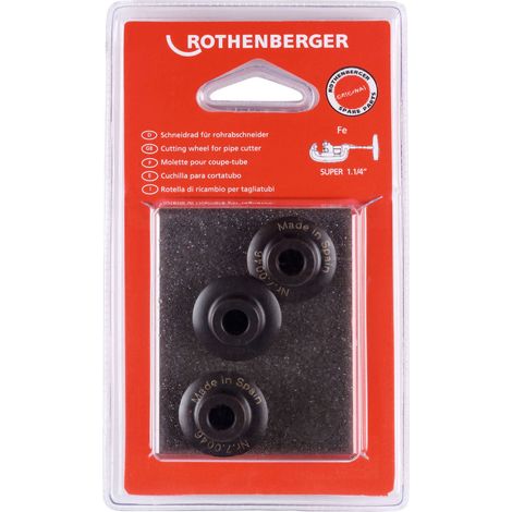 ROTHENBERGER Roue de coupe pour SUPER 1.1/4", 3 pièces - 070046D