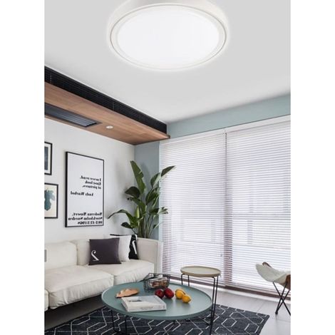 TrAdE Shop Traesio - Plafoniera Da Soffitto 45 W Circolare Luce Fredda Fst-40a29283 Luce Interna 40cm - (1/4)