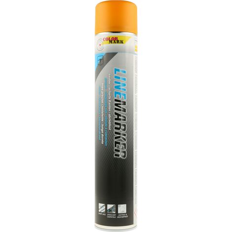 Peinture en aérosol pour peindre la ceinture de sécurité 750 ml Jaune entrepôt
