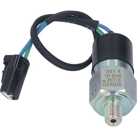 Interrupteur de pression standard pour excavatrice LIUGONG 25718, transducteur 10 bars, interface de remplacement compatible. (1/5)