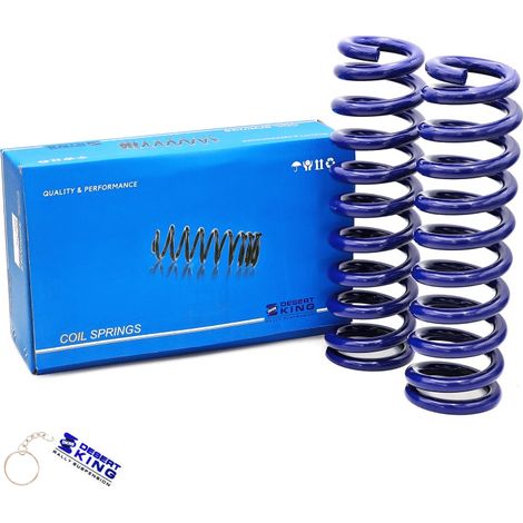 Muelles DKR +75 mm Nissan Patrol Y61 delantero (1/4)