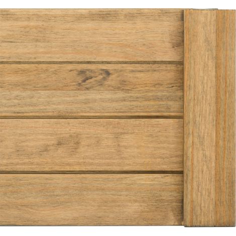 Baul pequeño Rustico abierto 80x40x35cm en madera maciza de pino estilo industrial (1/5)