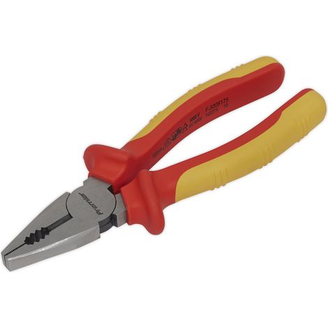 Sealey Premier Combination Pliers 175mm - VDE Approved AK83454