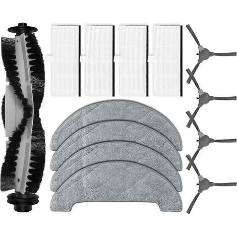 Pièces de rechange pour aspirateur robot INOMI LE7 SE8 : brosse principale, filtre HEPA et accessoires de nettoyage (1/5)