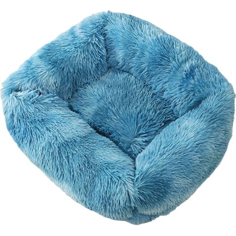 Divano letto per animali domestici con rivestimento blu colorato S