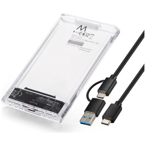 Disco Duro Externo Ewent EW7064 Transparente